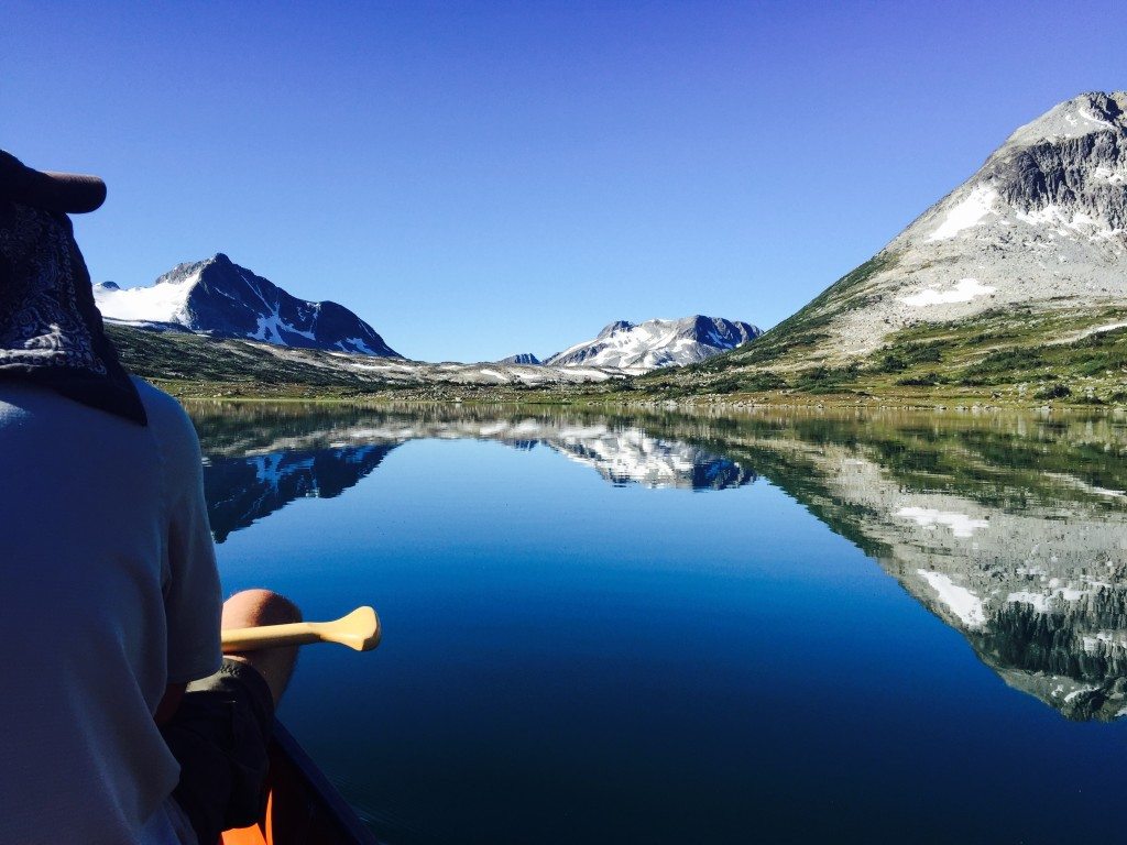 Alpine Lake Canoeing Yoho Adventures 